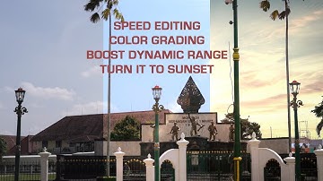 How To Color Grade - Boosting Dynamic Range - Turn it To Sunset - Adobe After Effects Tutorial