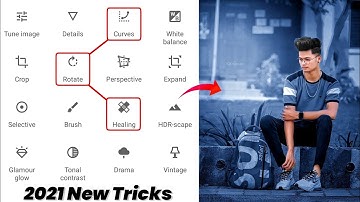 Snapseed Best Realistic Color Effect Editing Tricks 😲 | Dark Blue Color | Snapseed Photo Editing