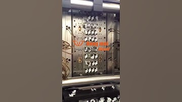 full automatic multi cavities injection moulding plastic mold #automatic #factory #3d #maker #oem