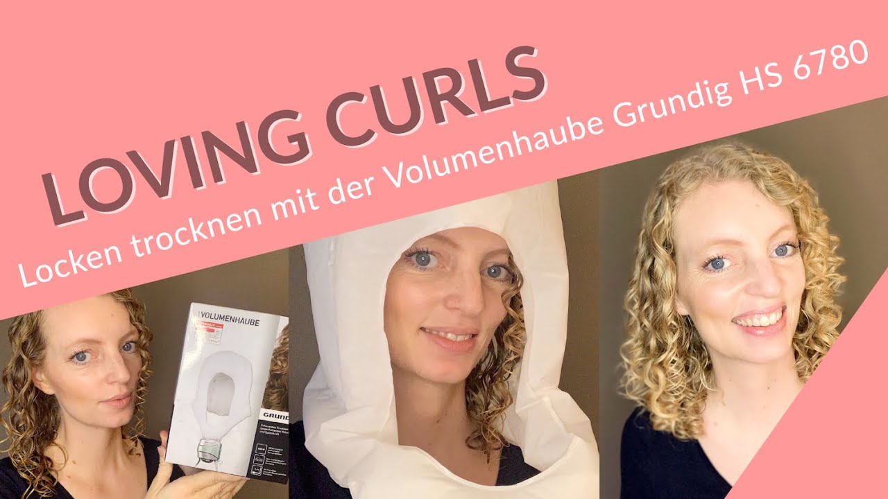 Trockenhaube: Ich trockne meine Locken mit der Grundig HS 6780 ...