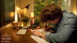 10-HOUR | Study With Me LIVE | Deep work, Four breaks
