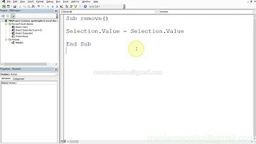 How to remove apostrophe in excel using simple vba code
