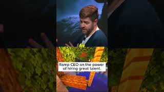 Ramp CEO Eric Glyman on Hiring Great Talent #ramp #ericglyman #hiring #leadership #business #career