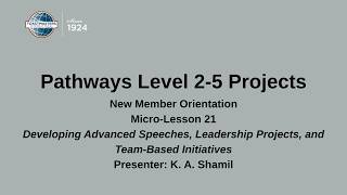Micro Lesson 21 - Pathways Level 2-5