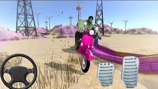 Super Hero Bike Mega Ramp - Racing Simulator, Android games play screenshot 4