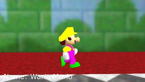 SM64 Character Color Codes (CC)