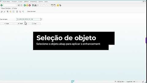 Como criar Enhancement point ABAP