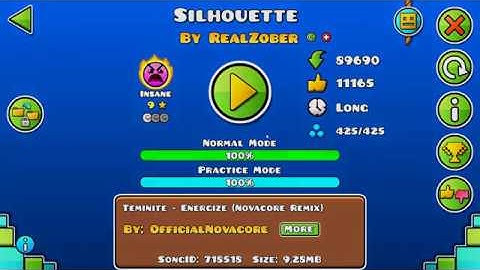 Geometry Dash | Silhouette by: realZober [2.1]