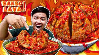 Mukbang Bakso Lava Pedas Beranak Cabe  Asmr Bakso Pedas