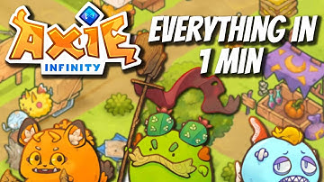 AXIE INFINITY -  Everything you need to know in 1 min!