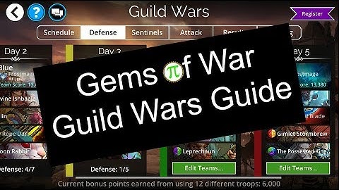 Gems of War | Guild Wars Guide (EVERYTHING you need to know!)