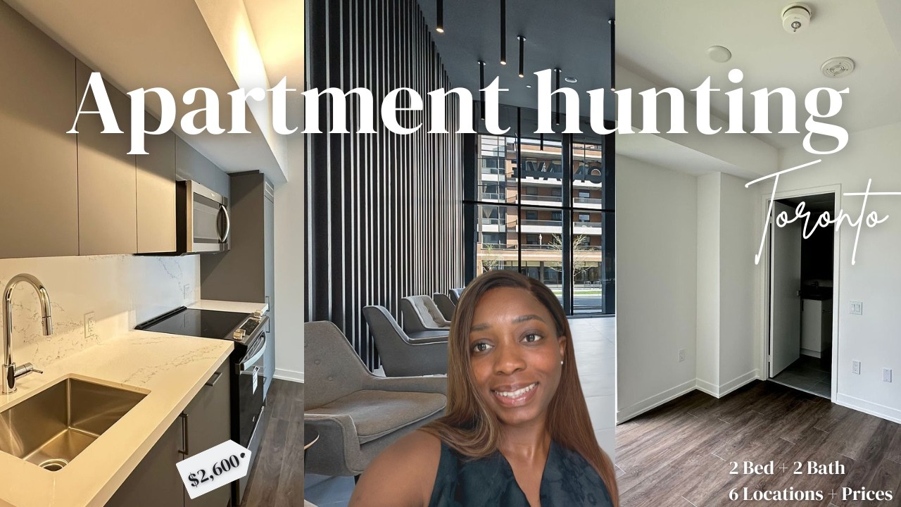 Apartment Hunting in Toronto (6 locations + prices) | New to Canada Journey