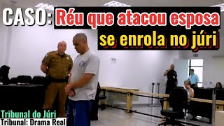 ►Caso: RÉU por ATACAR ex-ESPOSA c/ FACÃO - completo c/ cortes*