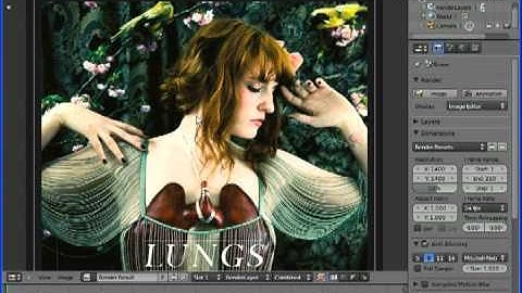 Blender 2.5 Tutorial: Adding Skin Glow to Images