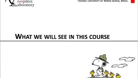 An overview of the contents of the course on Static Analysis and Code Optimization.