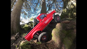 RC4WD Marlin Crawler Test Run! Holmes revolver, A&M Garage parts +++
