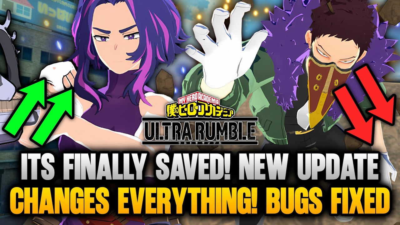 Ultra Rumble Down Text *THEY FINALLY DONE IT!* NEW MAJOR HOT FIXES AND CHANGES IN ULTRA RUMBLE ...