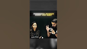 Abse No Confusion In Credit And Debit 💯🏦 #physicswallah #commerce #bank