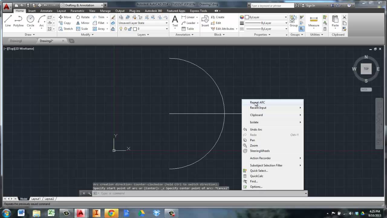 Bisecting a line - YouTube