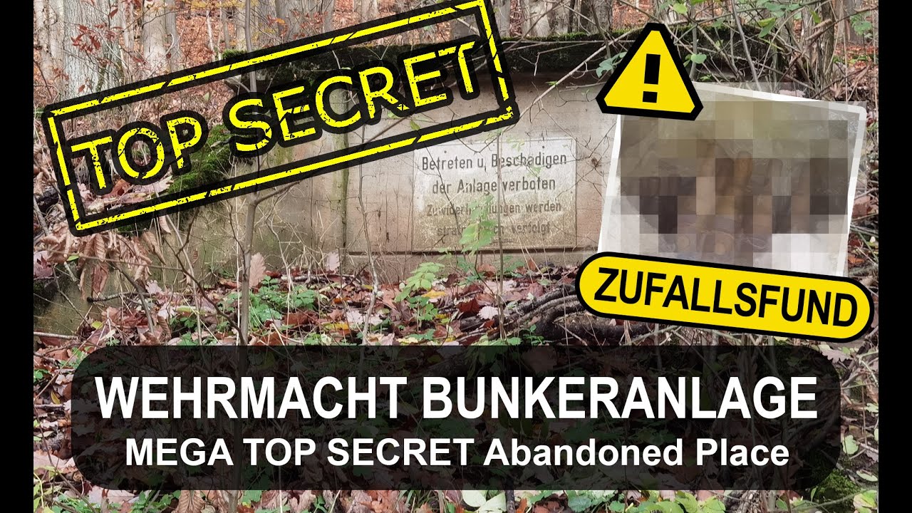 Bunkeranlagen der Wehrmacht mit Überraschungsfund | TOP SECRET Abandoned Place