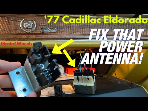 1970&rsquo;s GM Power Antenna Relay Replacement | Cadillac Eldorado