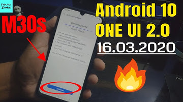 Andriod 10 Update in Samsung Galaxy M30s | M30s latest software update | March update M30s