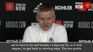 Solskjaer hopes United can get back to winning ways versus West Brom