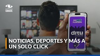 Ya puede descargar Ditu, la nueva plataforma de streaming de Caracol Televisión