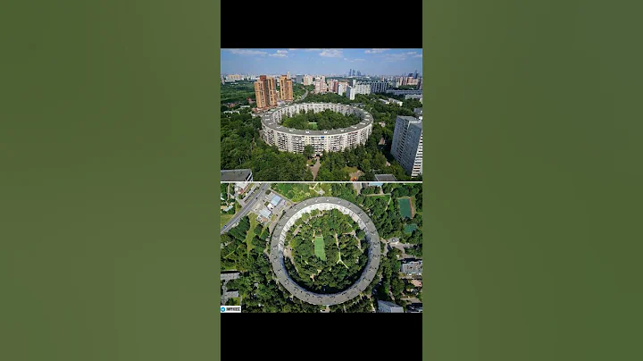 Amazing round house in Moscow