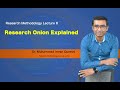 Understanding Research design using research onion