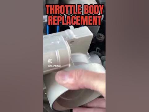 GM THROTTLE BODY REPLACEMENT. Link to full video in the description. #