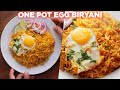 Bachelor special one pot egg biryani recipe