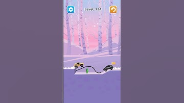 Draw bridge 🌉 Imposible mission 😱 Level 134 complete ✅ #shorts