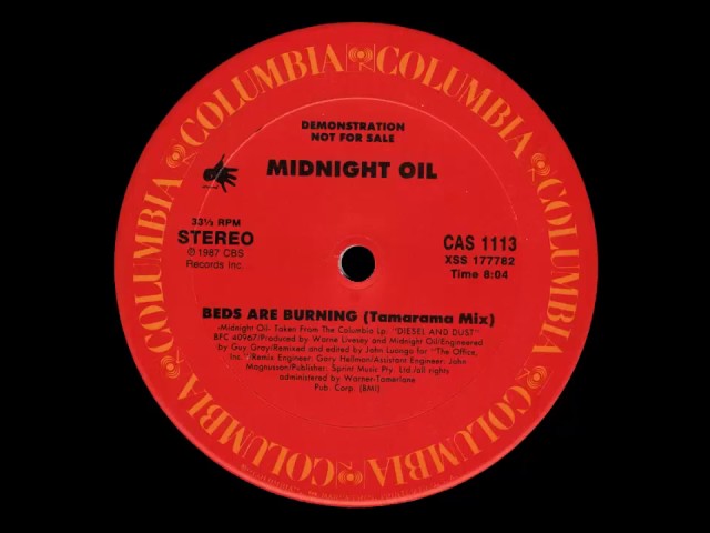 Midnight Oil - Beds Are Burning  (Tamarama Mix) class=