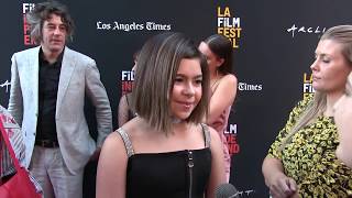 Interview With Addison Riecke At The Banana Split La Film Festival Premiere