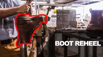 REPLACING Heel Caps - Nicks Handmade Boots