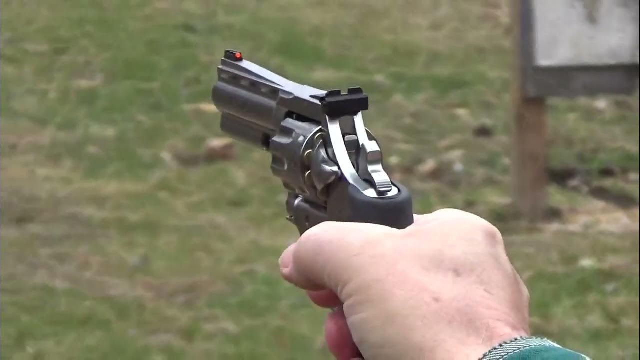 Colt King Cobra Target 22 1'st shots. Part 4 - YouTube