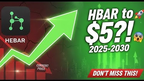 HBAR to $5?! 🤯 The SHOCKING Hedera Price Prediction for 2025-2030 (Don
