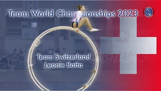 Leonie Botta Team World Championships Senior 2023 in Gymwheel Team Switzerland Straight Line