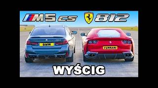 BMW M5 CS Stage 2 vs Ferrari 812 Superfast