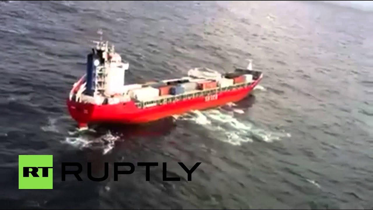 A US cargo ship has been drifting off the coast of China for a month  and it shows the real-world effects of the ...
