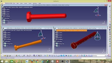 Catia V5: Bolt Operation in Catlog Browser Tutorial Part 3