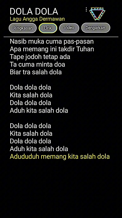 Dola Dola - Angga Dermawan #trending #liriklagu #laguviral #lagutimur #viral #shorts #liriklaguindo