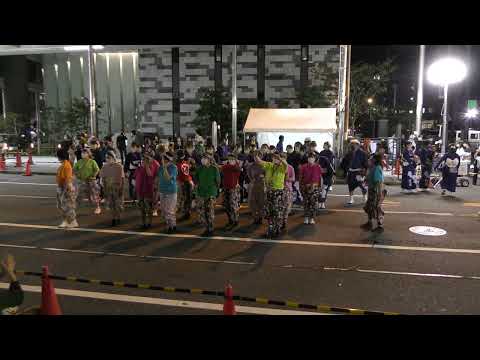 「 どすこい 」安濃津よさこい2022【津中央郵便局前】