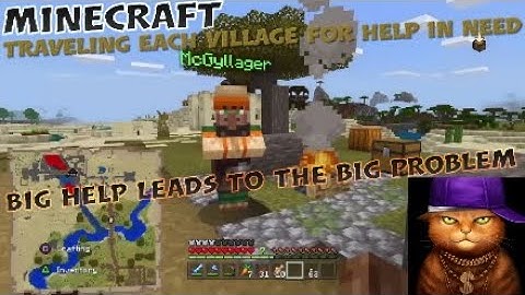 Minecraft The Traveling Trader Part 2 - Traveling to many villagers