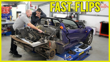 FAST FLIPS for CHARITY, S1 Lotus ELISE Part2