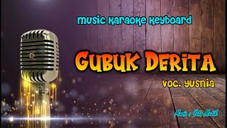 YUSNIA-GUBUK DERITA (KARAOKE)