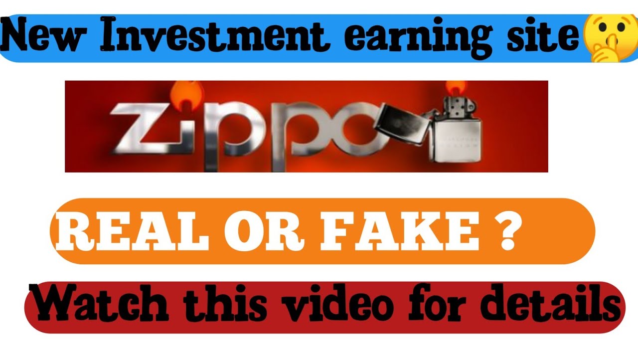 Zippo real or fake kya investment kre ja nhi zippo new investment