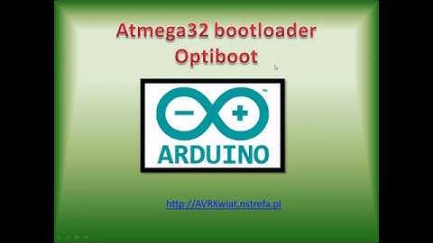 Arduino (Atmega 32 i bootloader) #1