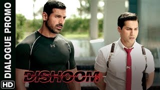 Varun Dhawan can’t get his eyes off Nargis Fakhri | Dishoom | Dialogue Promo